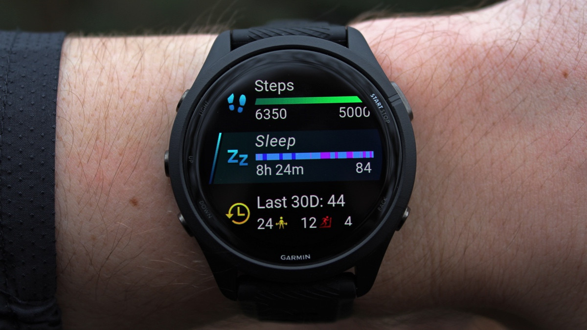 garmin sleep tracking