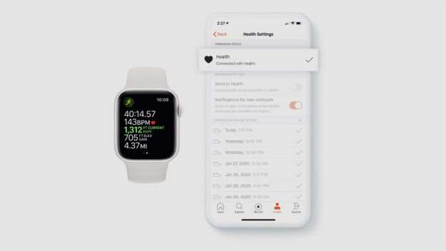 How to upload an Apple Watch workout to Strava