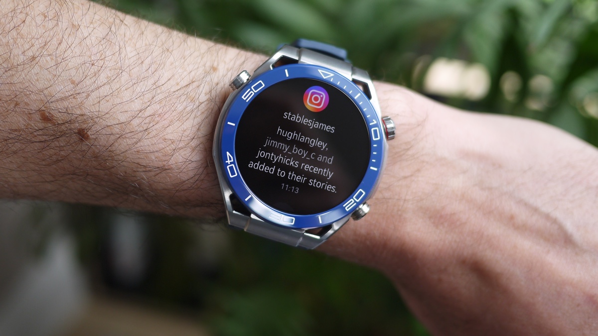 Huawei Watch Ultimate review notifications