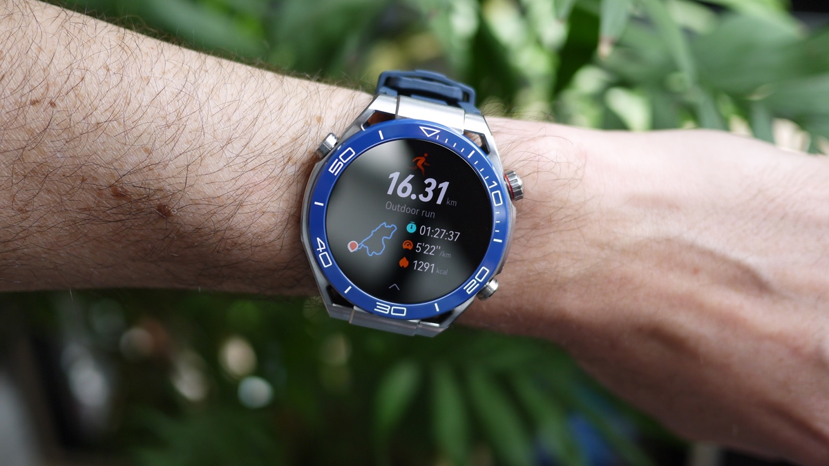 Huawei Watch Ultimate review workout tracking