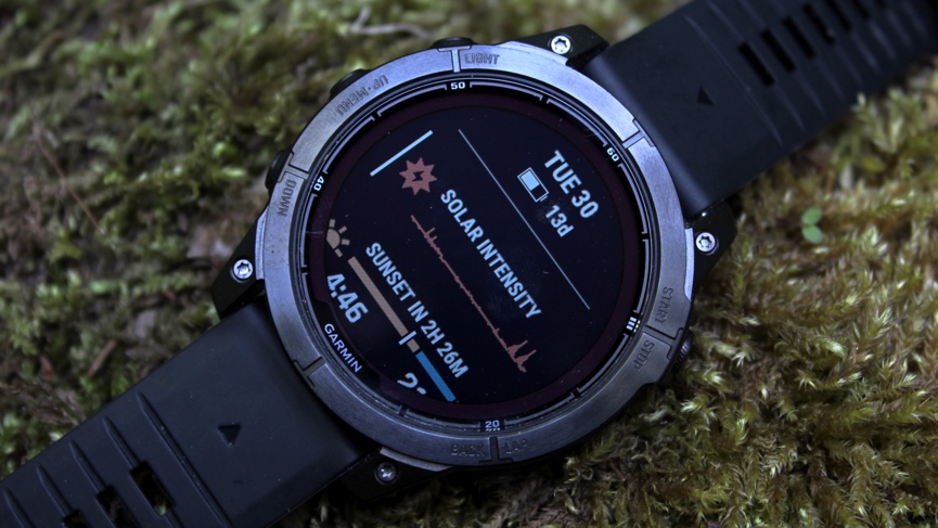 garmin fenix 7 pro on wrist