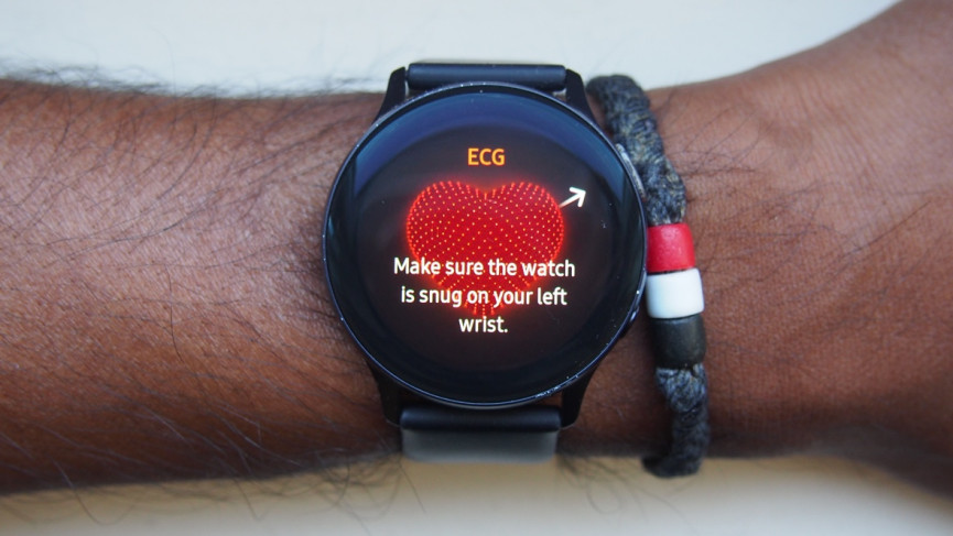 How to take an ECG reading on the Samsung Galaxy smartwatches