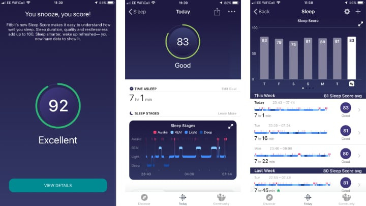 Fitbit Sleep Score: what it is, how it works and which features may come soon